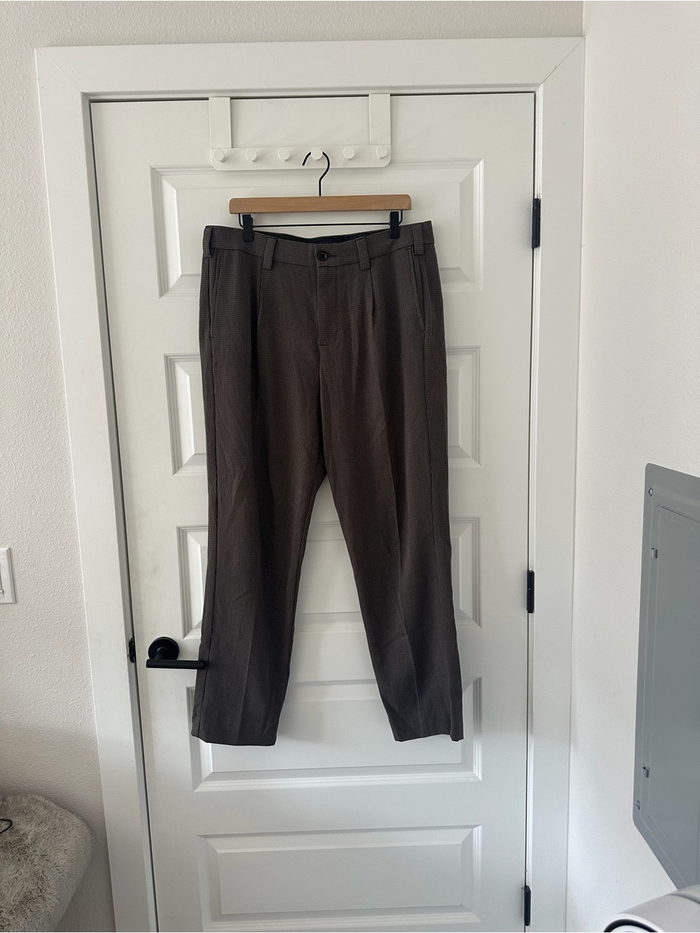 Abercrombie & Fitch Men's Dress Pants - Dark Brown